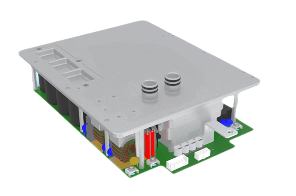 integrated 6.6kw on board charger and 2.5kw dc dc converter( bidirectional obc optional)
